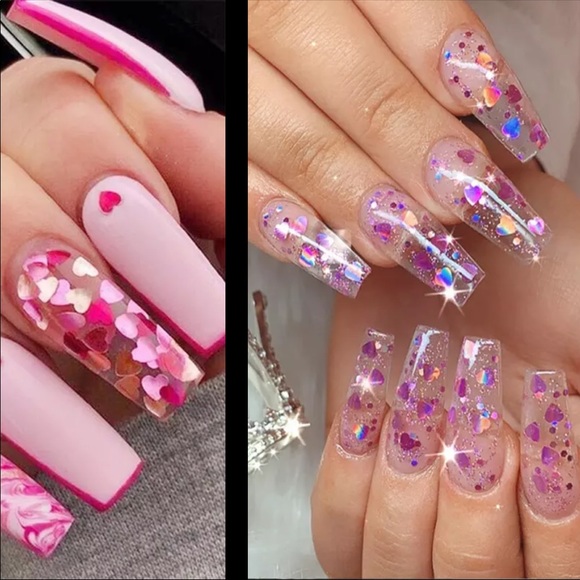 💕Heart shape 3D Nail Decor💕 - Picture 6 of 16